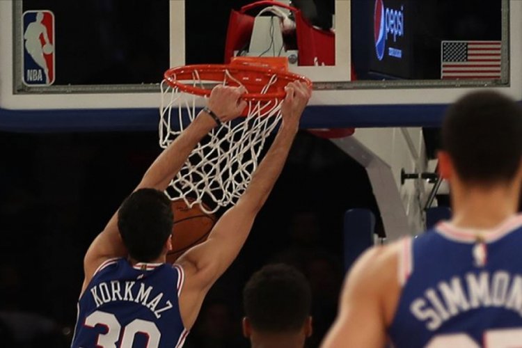Furkan Korkmazlı Philadelphia 76ers, New York Knicks'i 115-106 mağlup etti