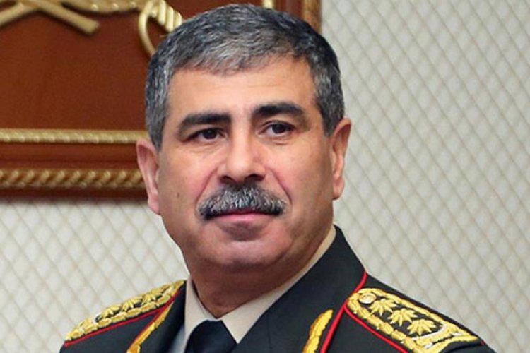 Azerbaycan Savunma Bakanı Hasanov'dan T&uuml;rkiye'ye taziye mesajı