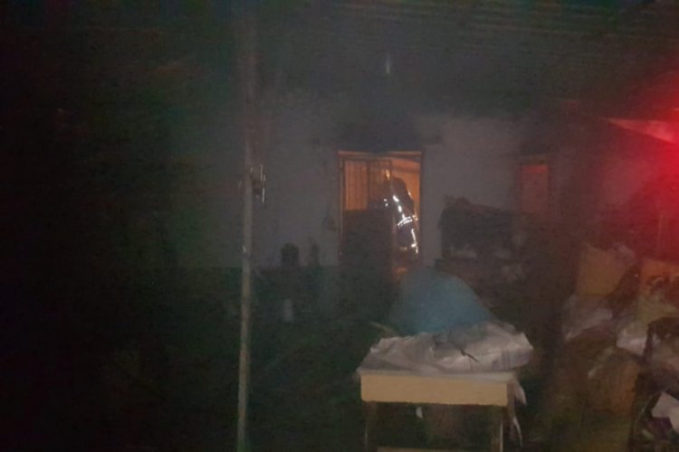 Sacda ekmek pişirildikten sonra yangın &ccedil;ıktı