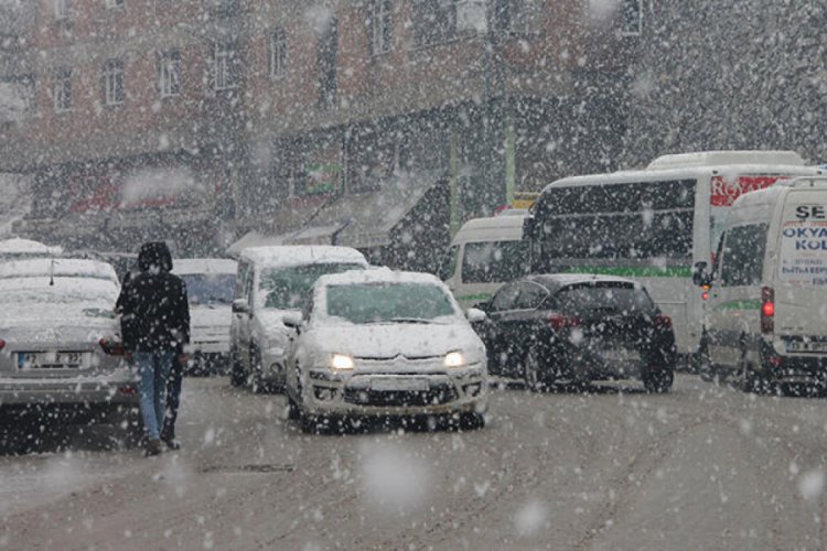 Bitlis'te kar yağışı etkili oluyor