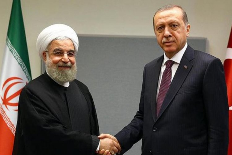Cumhurbaşkanı Erdoğan, Ruhani ile g&ouml;r&uuml;şt&uuml;