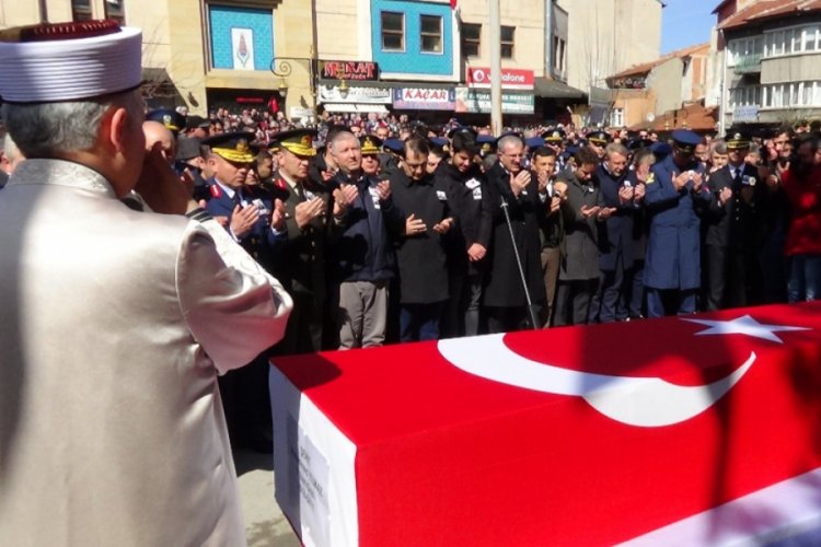 Şehit Uzman Onbaşı Muhammed Yılmaz son yolculuğuna uğurlandı