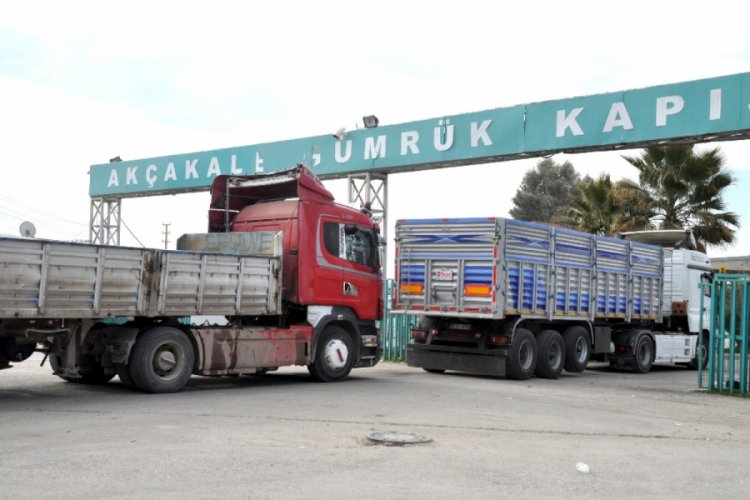 Ak&ccedil;akale G&uuml;mr&uuml;k Kapısı tam kapasiteyle &ccedil;alışıyor