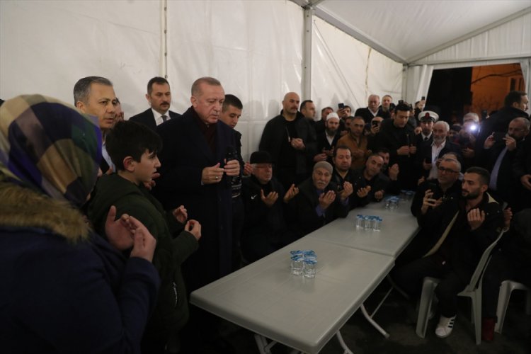 Cumhurbaşkanı Erdoğan'dan taziye ziyareti
