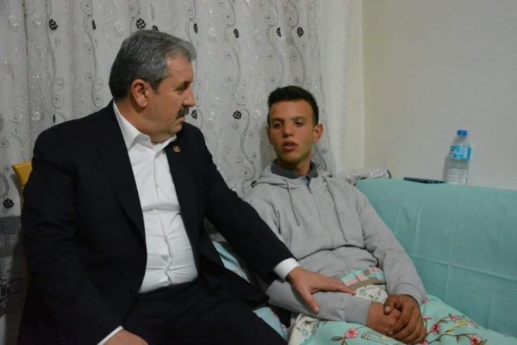 Destici, İdlib gazisini ziyaret etti