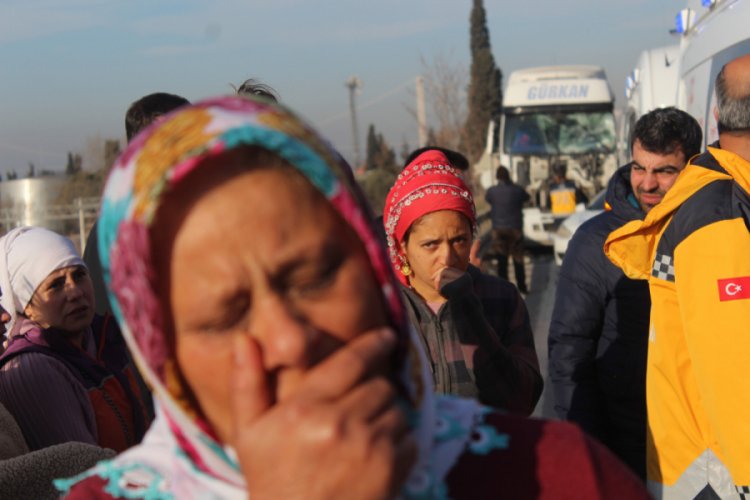 D-100'de zincirleme trafik kazası: 9 yaralı