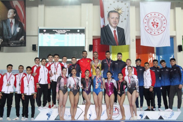 Cimnastik T&uuml;rkiye Şampiyonası sona erdi