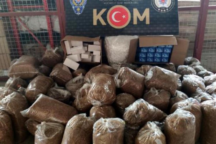 940 bin lira değerinde ka&ccedil;ak sigara ve i&ccedil;ki ele ge&ccedil;irildi