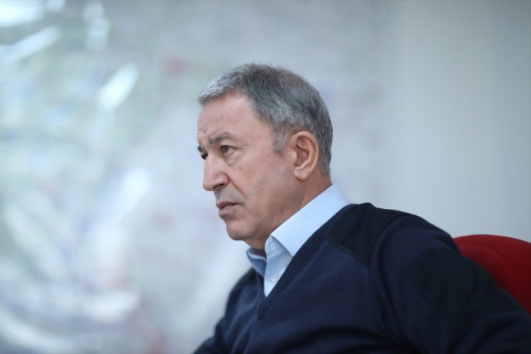 Bakan Akar'dan Bahar Kalkanı Harekatı a&ccedil;ıklaması