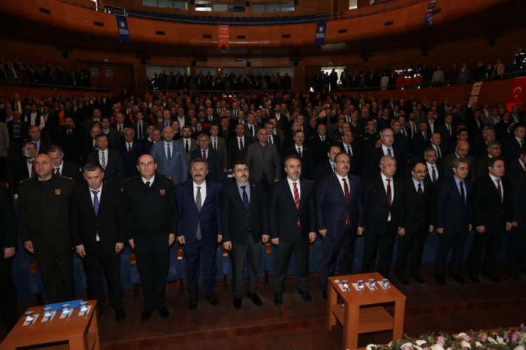 Bursa'da mahalle muhtarlarına deprem s&uuml;recindeki g&ouml;revleri anlatıldı