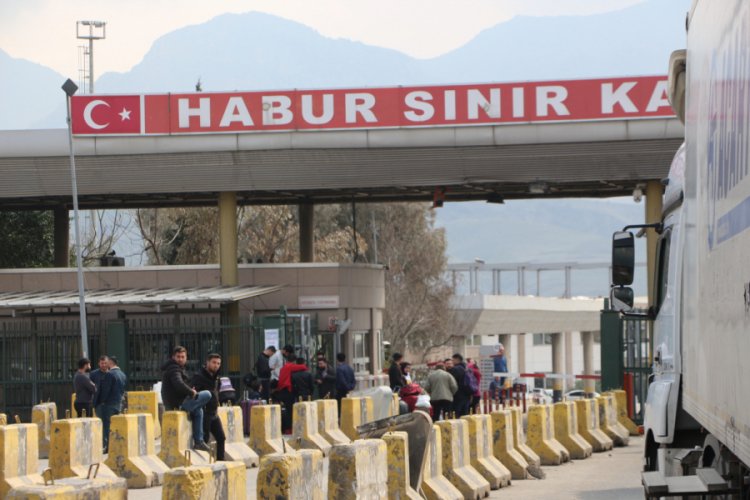 Habur Sınır Kapısı'nda sahra hastanesi kuruldu