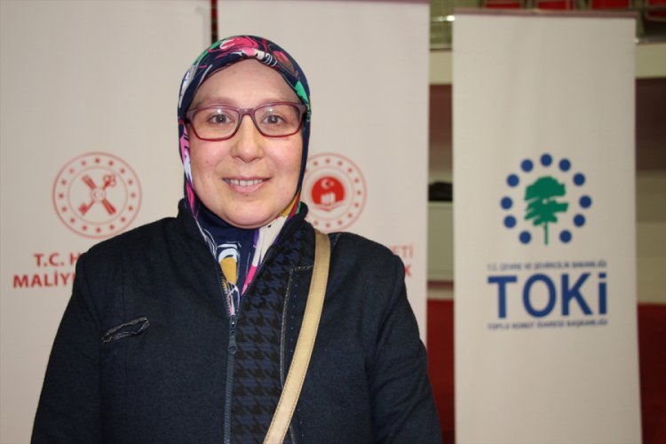 İnşa edilecek 1717 konut i&ccedil;in kura &ccedil;ekildi