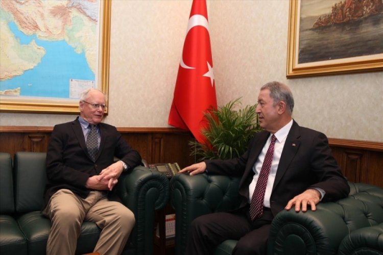 Akar, ABD Suriye &Ouml;zel Temsilcisini kabul etti