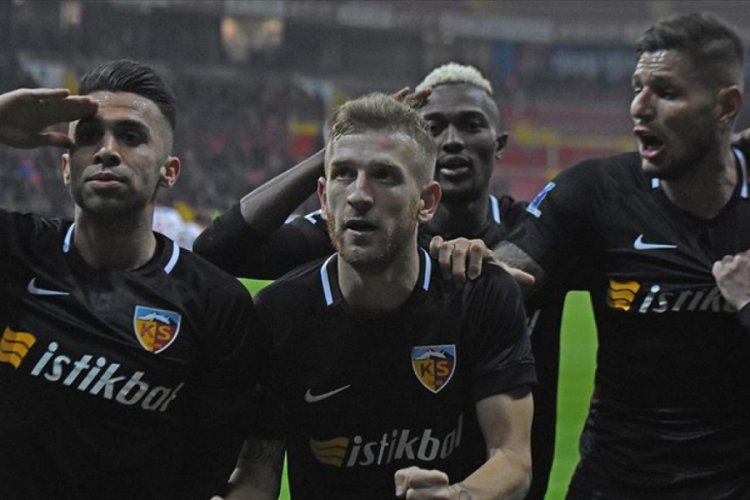 Kayserispor 3 puanı tek golle aldı