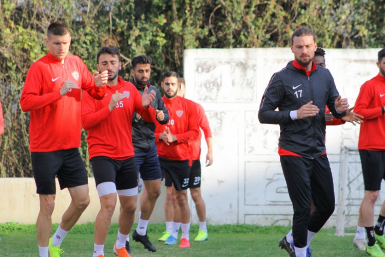 Hatayspor, Erzurumspor ma&ccedil;ının hazırlıklarına başladı