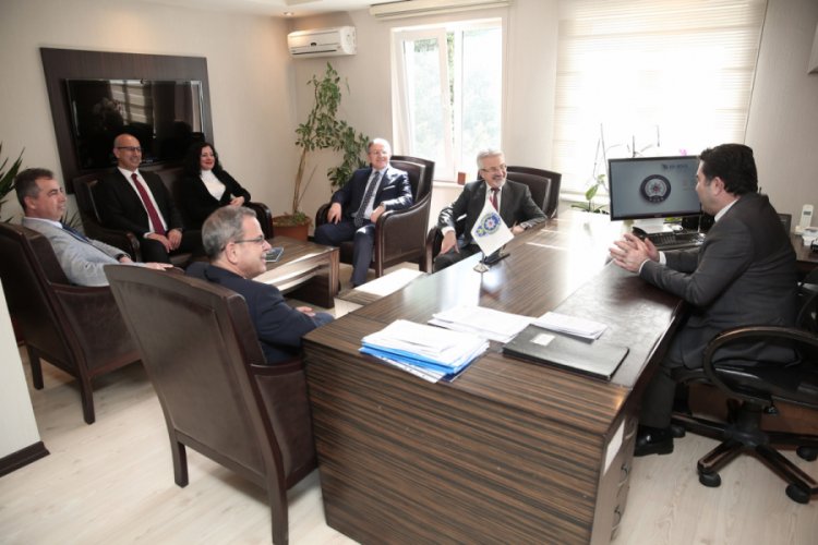 Başkan Erdem'den Bursa Nil&uuml;fer Emniyet M&uuml;d&uuml;r&uuml;'ne ziyaret