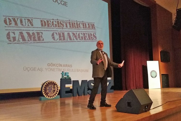 G&ouml;k&ccedil;in Aras Bursa'da geleceğin end&uuml;stri m&uuml;hendisleri ile buluştu