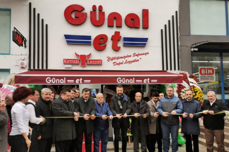 Bursa'da G&uuml;nal Et'in ikinci şubesi a&ccedil;ıldı