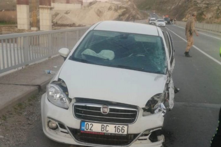 Şanlıurfa'da iki otomobil &ccedil;arpıştı