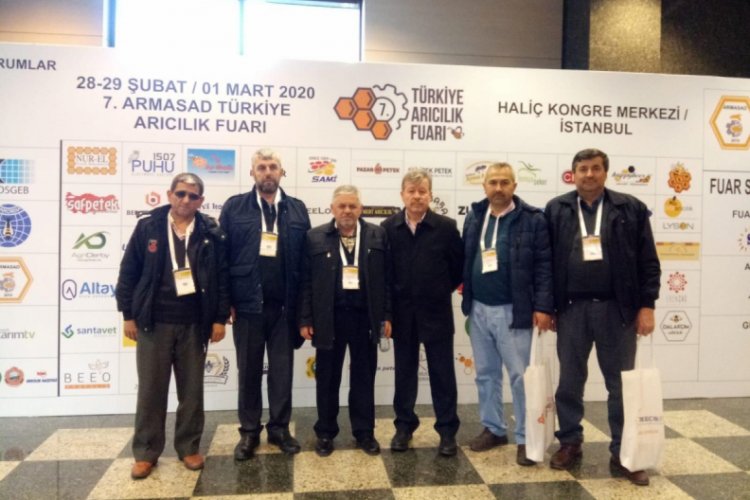 Bursa Mustafakemalpaşalı arıcılar fuarda buluştu