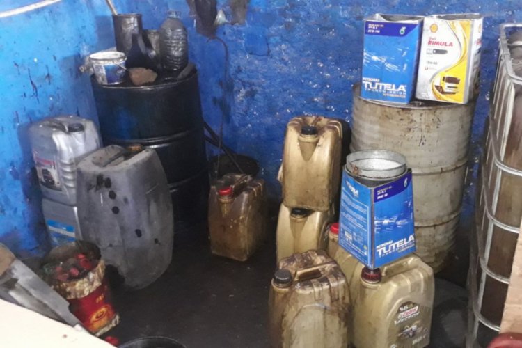 Şanlıurfa'da 6 bin 750 litre ka&ccedil;ak akaryakıt ele ge&ccedil;ti
