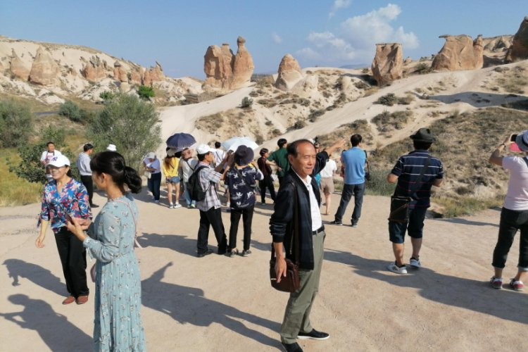 Kapadokya'yı 2 ayda 265 bin turist gezdi
