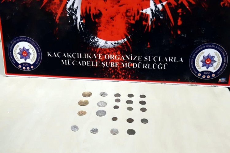 Bolu'da Bizans d&ouml;nemine ait 22 adet sikke ele ge&ccedil;irildi