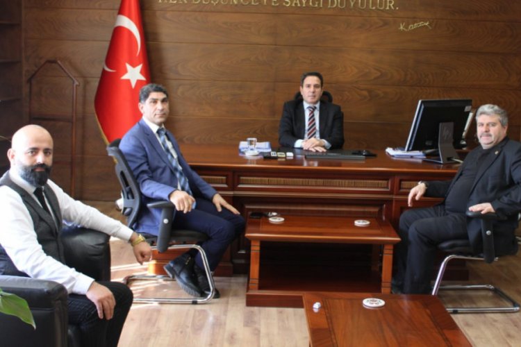 BBP Bursa'dan Nil&uuml;fer Kaymakamı Oral'a ziyaret