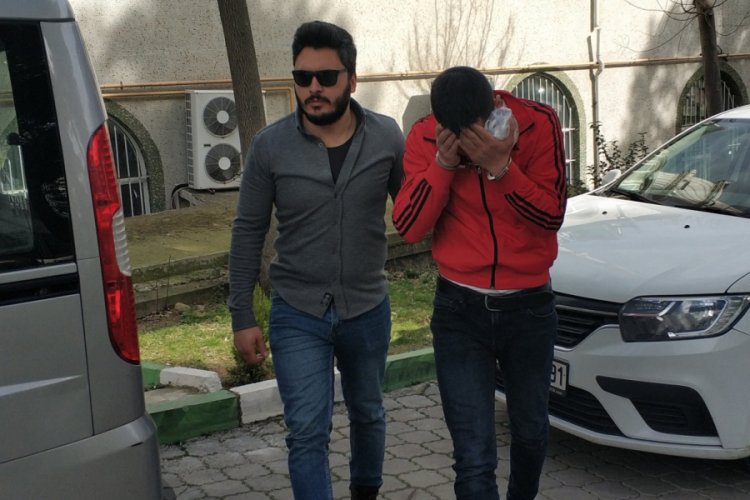 Cep telefonunu gasp eden şahıs tutuklandı