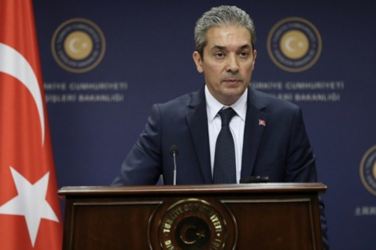 Aksoy'dan Hindistan Dışişleri Bakanlığı S&ouml;zc&uuml;s&uuml;'ne tepki