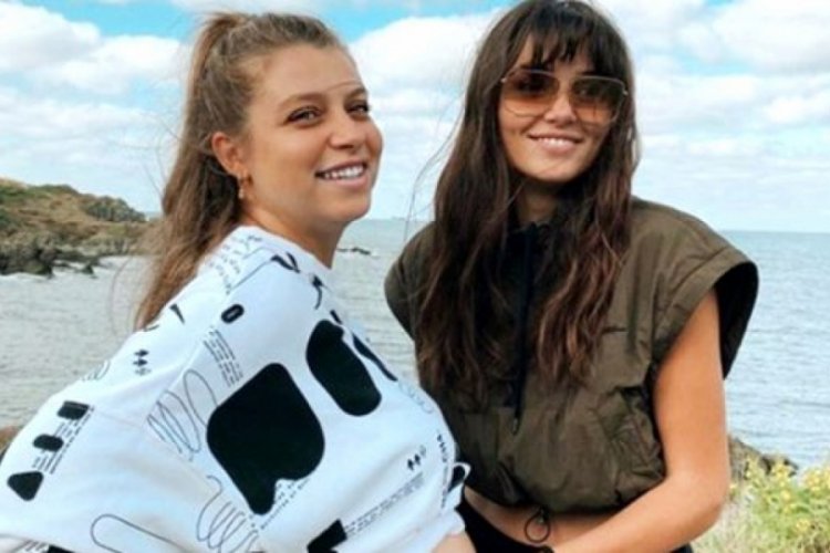 Hande Er&ccedil;el'in ablası bebeğini emzirme pozunu paylaştı