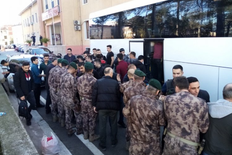 Ordu'dan 40 &Ouml;zel Harekat polisi, Edirne'ye gitti