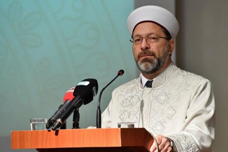 Diyanet İşleri Başkanı Erbaş'tan koronavir&uuml;s hutbesi