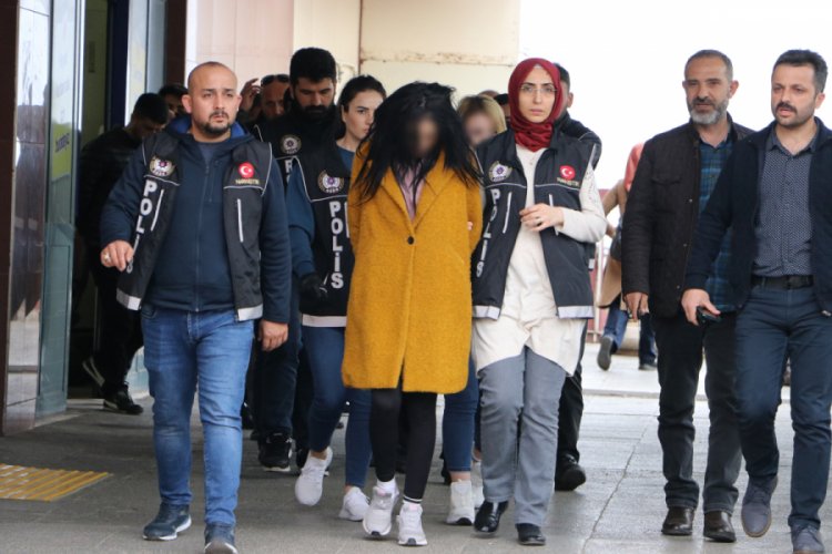 Organize su&ccedil; &ouml;rg&uuml;t&uuml; operasyonu: 8 g&ouml;zaltı