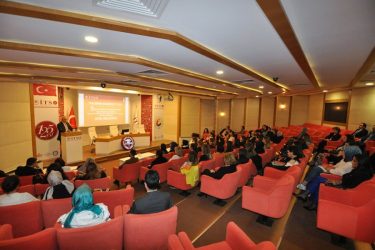 Bursa'da "Kadının Mazereti Yok" semineri d&uuml;zenlendi