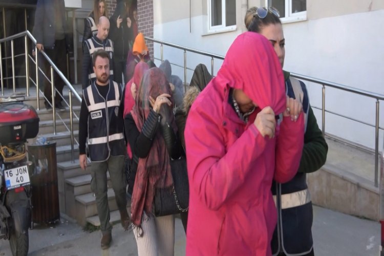 Bursa'da fuhuşa 13 tutuklama!