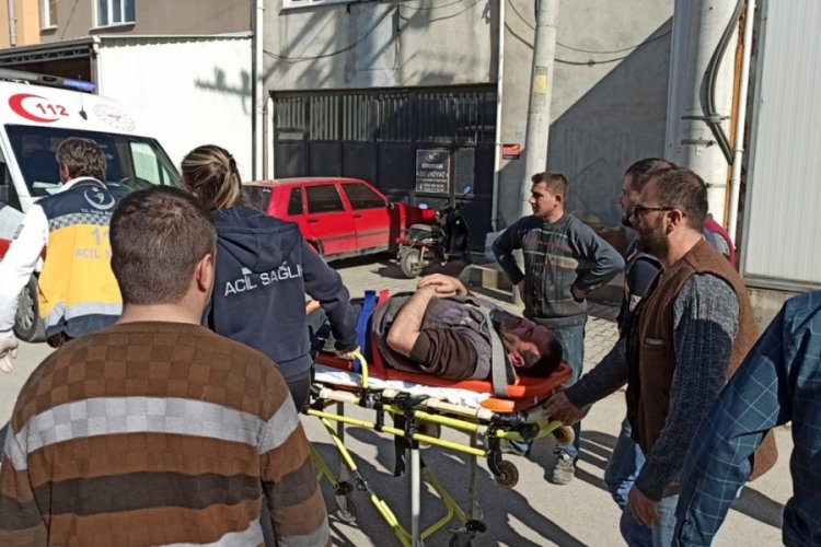 Bursa'da elektrik akımına kapılan 2 iş&ccedil;i yaralandı