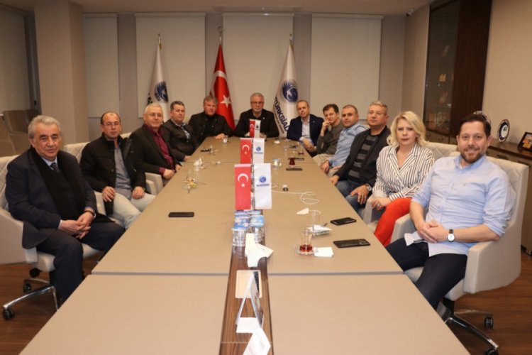 BALKANT&Uuml;RKSİAD, Bursa Balkanspor Kul&uuml;b&uuml; y&ouml;neticilerini ağırladı