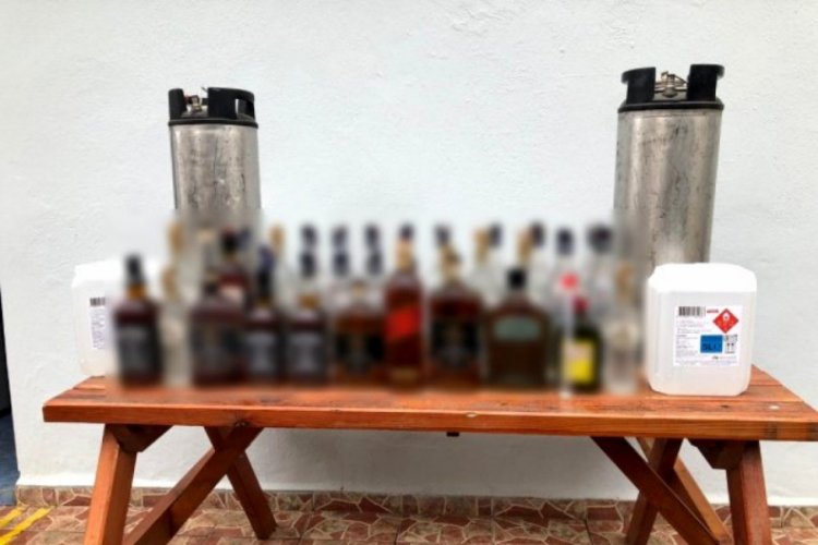 595 litre ka&ccedil;ak i&ccedil;ki ele ge&ccedil;irildi