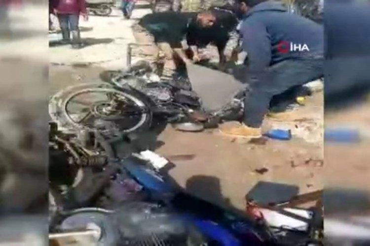 Afrin'de patlama: 1 &ouml;l&uuml;, 3 yaralı