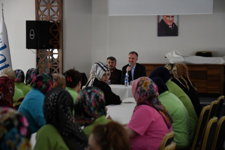Bursa'da Oylat personeline 8 Mart s&uuml;rprizi