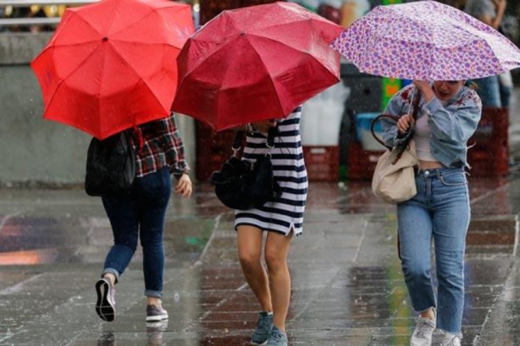 Meteoroloji'den sağanak yağış uyarısı geldi