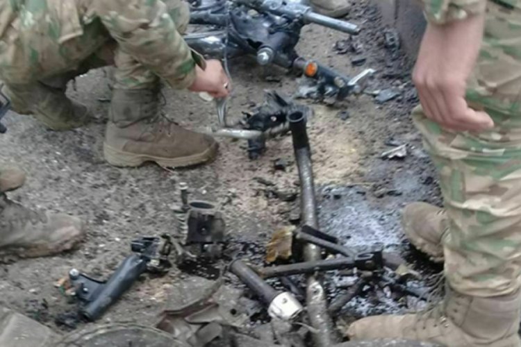 Halep'te bomba y&uuml;kl&uuml; motosiklet patladı!