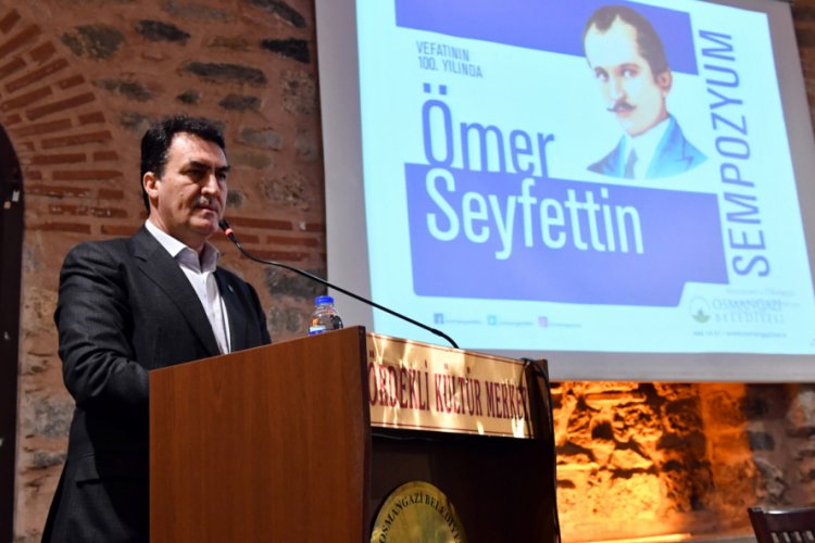 &Ouml;mer Seyfettin Bursa'da anıldı