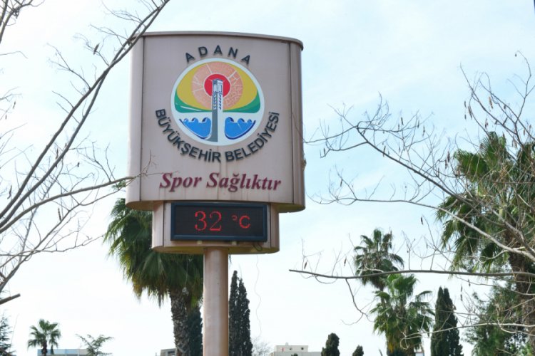 Adana'da termometreler 32 dereceyi g&ouml;sterdi