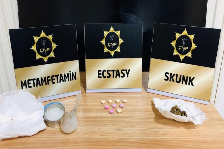 &Ccedil;anakkale'de uyuşturucu operasyonuna 4 tutuklama