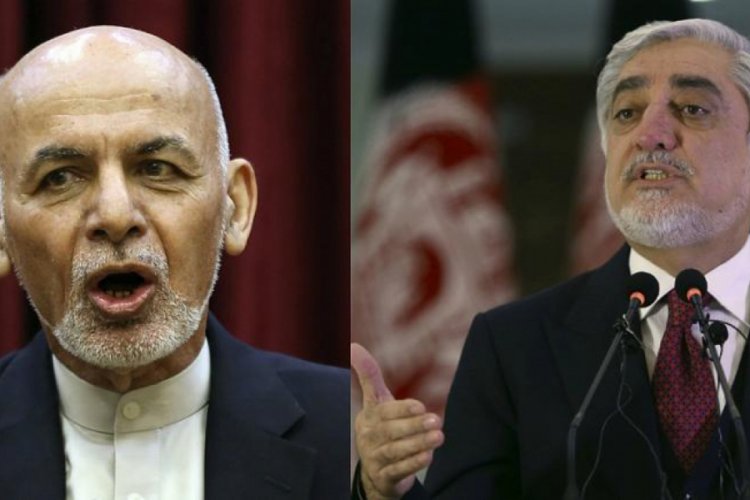 Afganistan'da bir g&uuml;nde iki farklı cumhurbaşkanlığı yemin t&ouml;reni