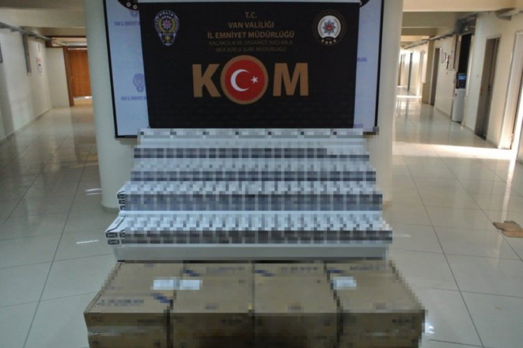 142 bin paket ka&ccedil;ak sigara ele ge&ccedil;irildi
