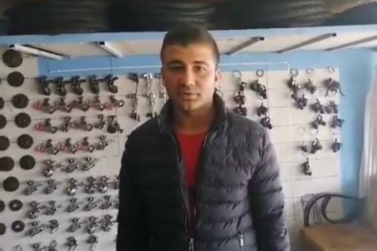 Bursa'da motosikletini satmak i&ccedil;in buluştuğu kişi test s&uuml;r&uuml;ş&uuml;nde motosikleti &ccedil;aldı