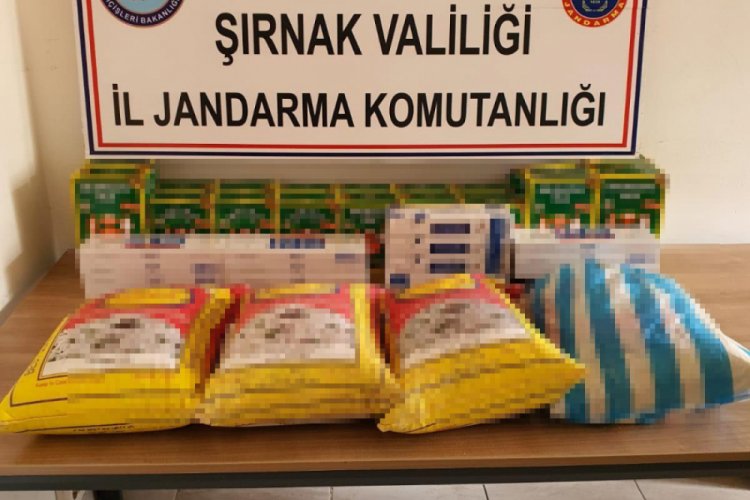 Şırnak'ta ka&ccedil;ak&ccedil;ılık operasyonları: 42 g&ouml;zaltı